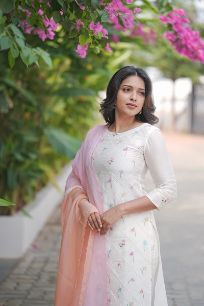 Vanilla Blush Embroidery Co-ord Set