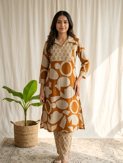 Golden Dune Kurta Set